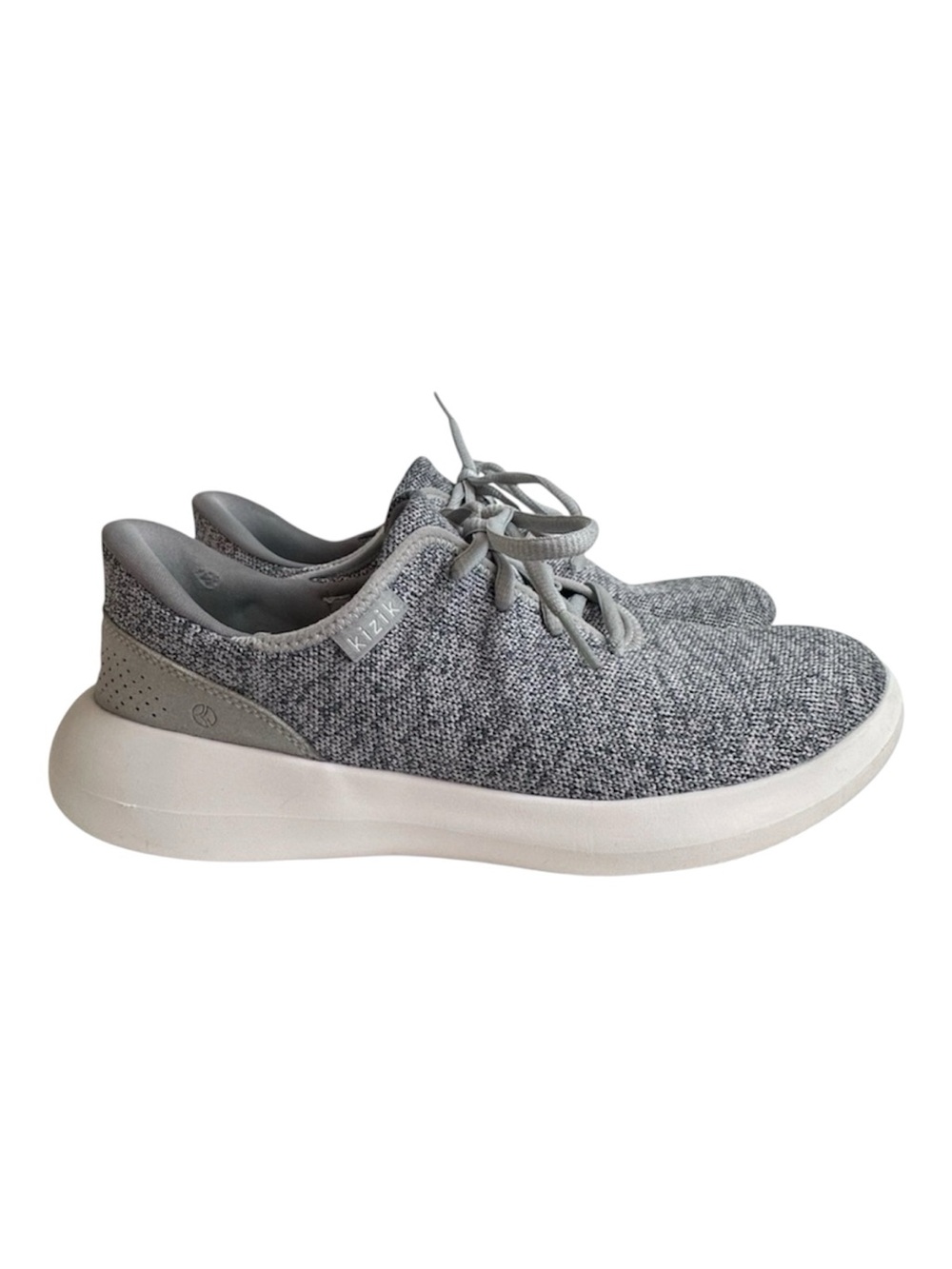 Kizik Madrid Eco Knit Heathered Grey Sneakers